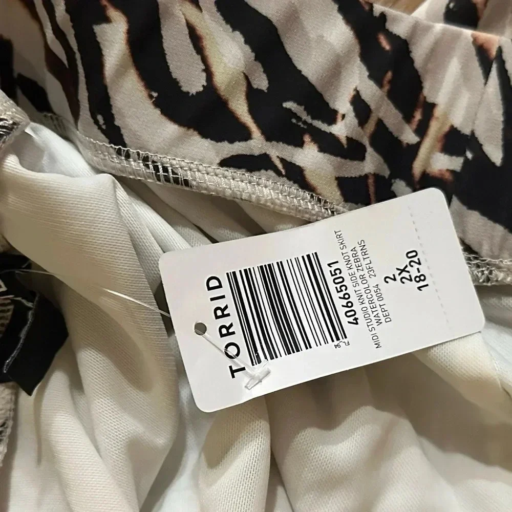 ZEBRA SKIRT TORRID